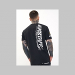 Amstaff DASHER čierne pánske tričko materiál 100% bavlna